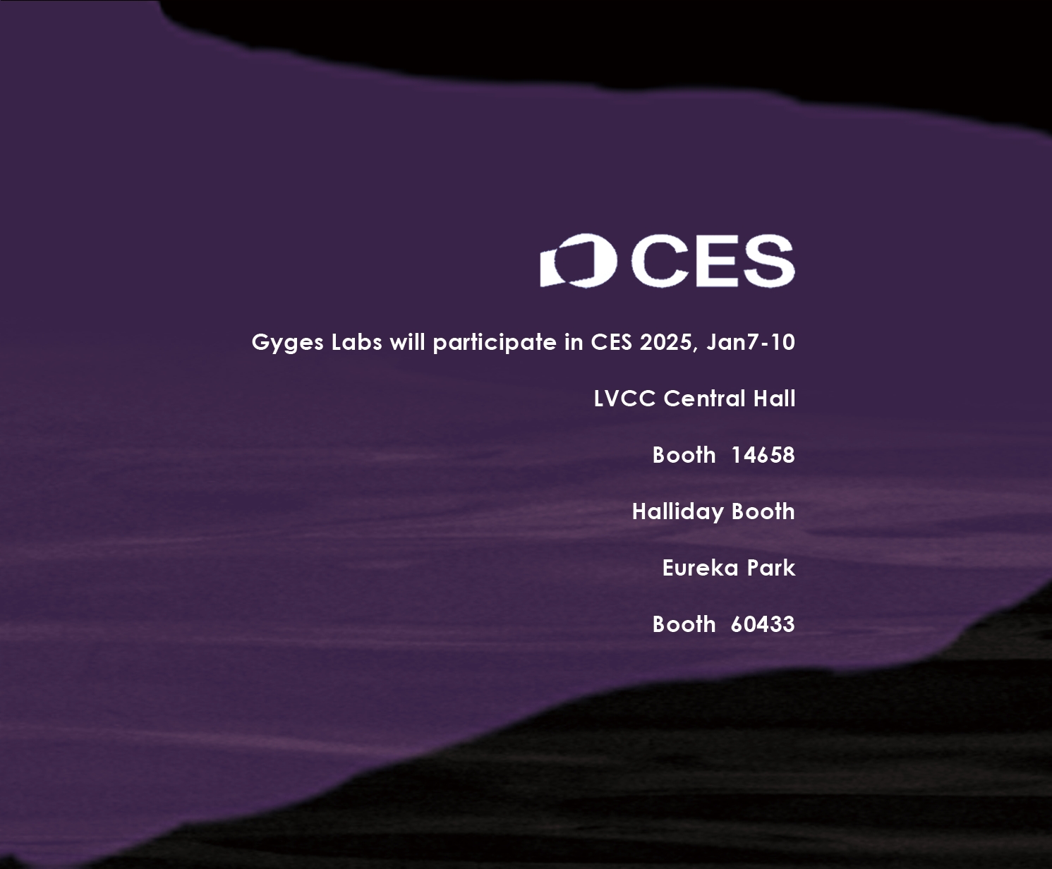 Gyges Labs will participate in CES 2025