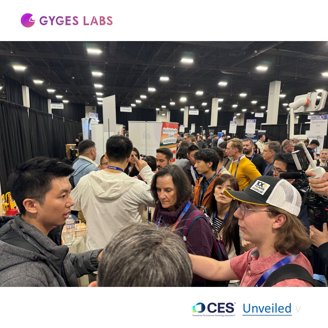 Gyges Labs and Halliday spark excitement as CES 2025 kicks off at CES Unveiled!